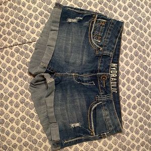 Hydraulic Jean Shorts!